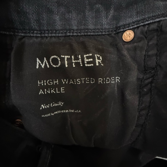 MOTHER ◾️Not Guilty🌑 High Waist Rider Ankle Jeans - Picture 11 of 12